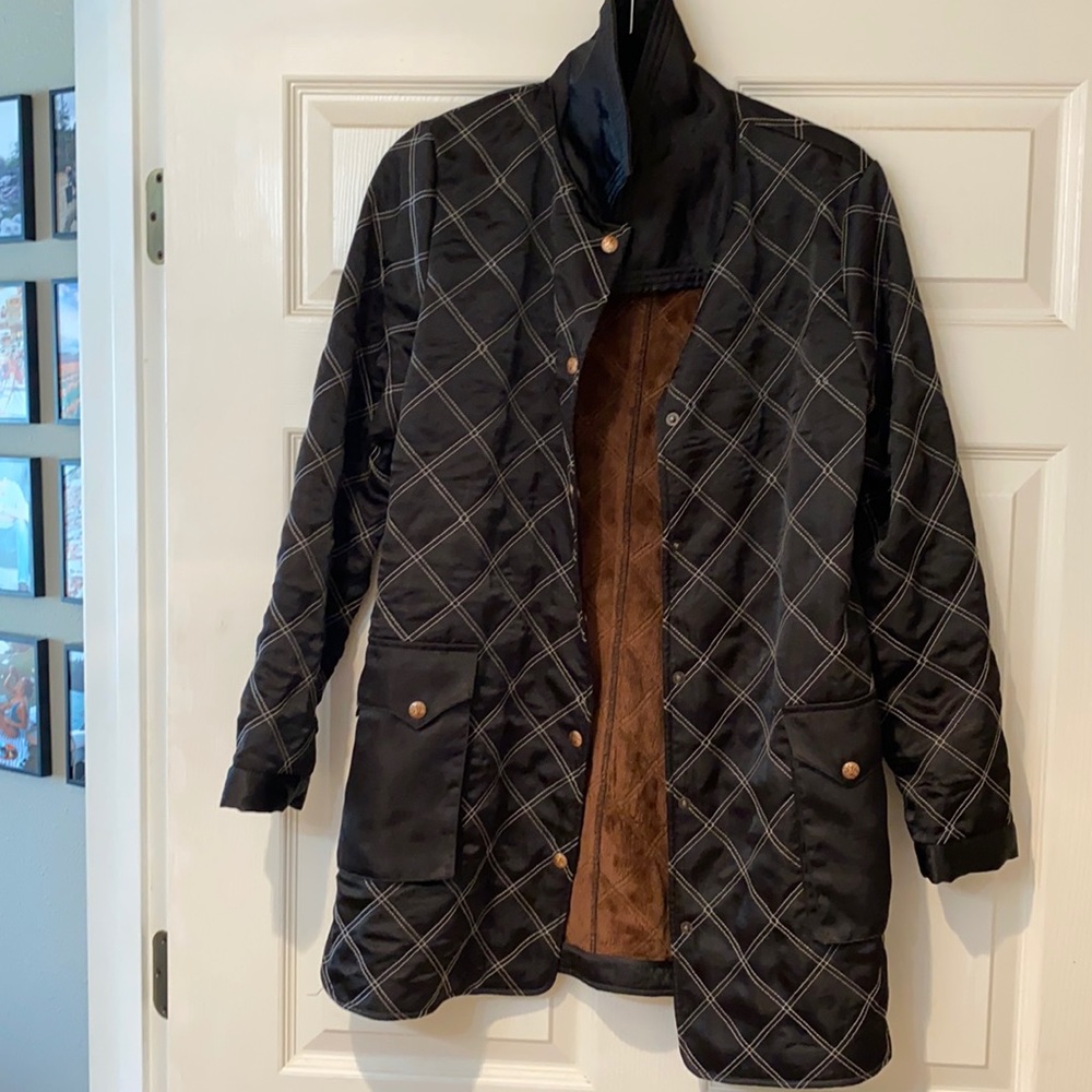Quilted utility jacket